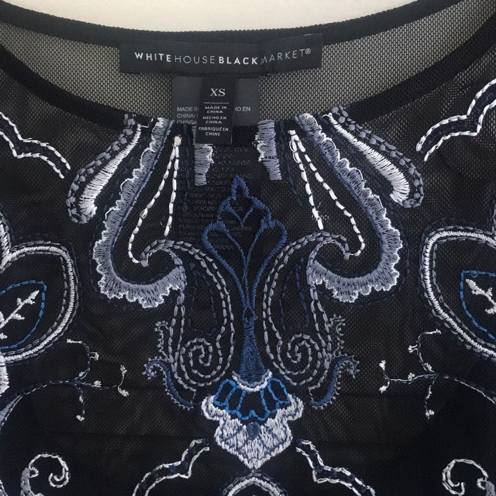 White House Black Market top with camisole. XS - Picture 2 of 8